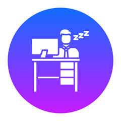 Lazy Work Icon