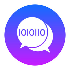 Binary Messages Icon
