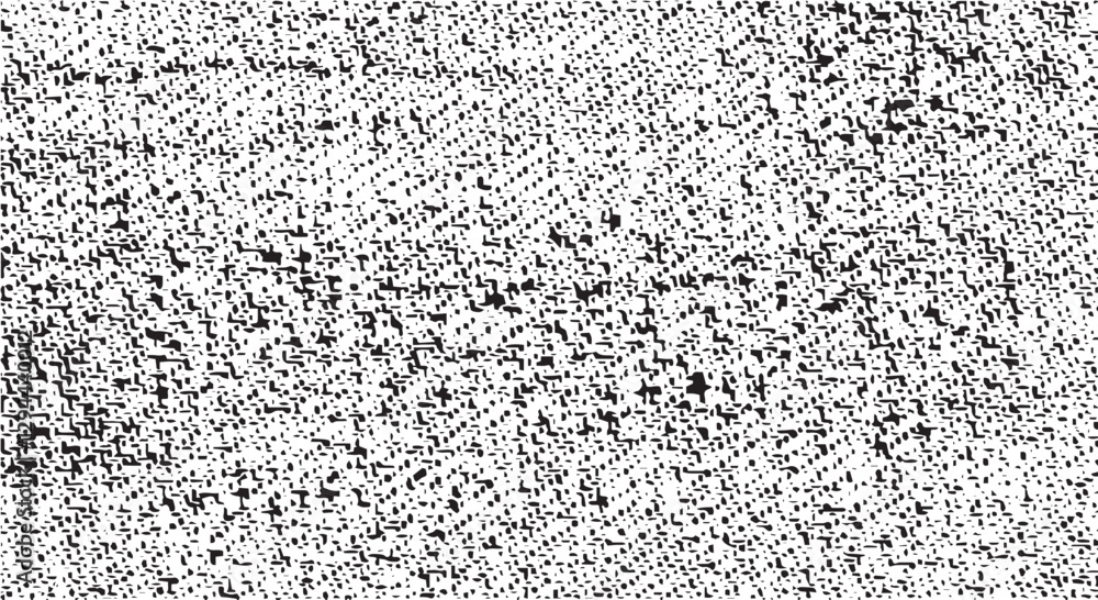 Poster vector fabric texture. distressed texture of weaving fabric. grunge background. abstract halftone ve