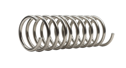 Isolated Stainless Steel Coil Spring