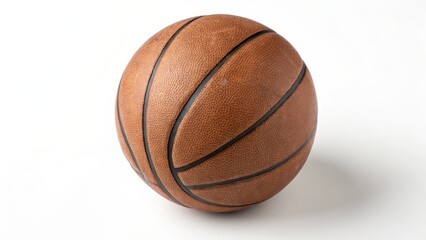 basketball isolated on white