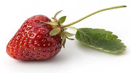 strawberry isolated on white background