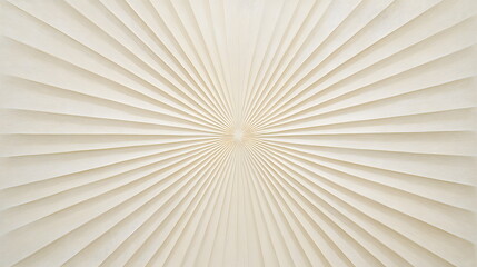 Geometric pattern with textured lines radiating from the center in soft beige tones arranged in a symmetrical design.