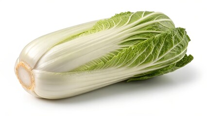 fresh cabbage isolated on white