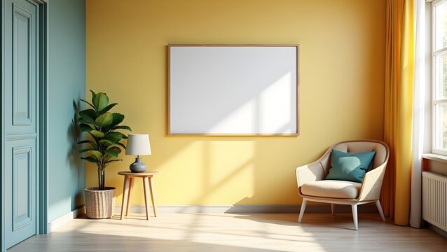 Tutoring Service Ad Banner with Friendly Design and Text Room