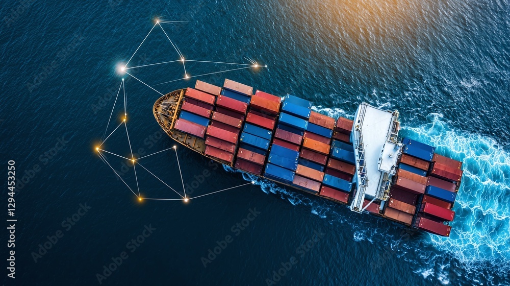 Poster innovative ai-driven trade compliance system that automates and optimizes business processes, ensuri