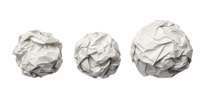 Whispers of Ideas: The Journey of Crumpled Thoughts
