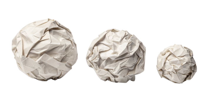 Whispers of Ideas: The Journey of Crumpled Thoughts
