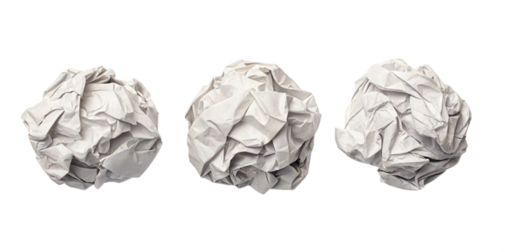 Whispers of Ideas: The Journey of Crumpled Thoughts
