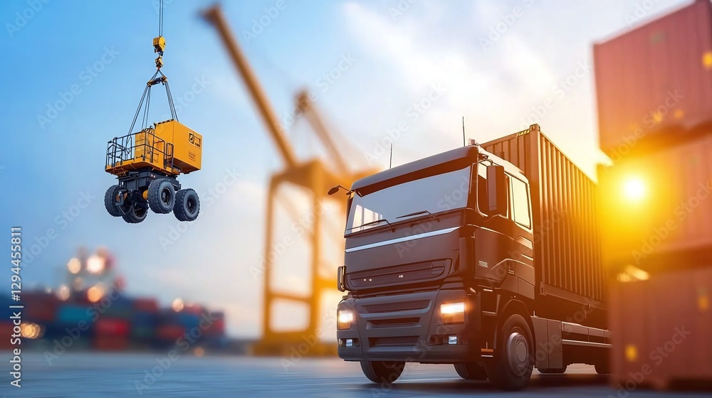 Poster efficient international cargo documentation system for streamlined global trade and logistics innova