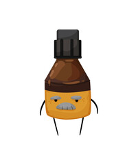 Grumpy Medicine Bottle