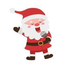 Singing Santa Claus