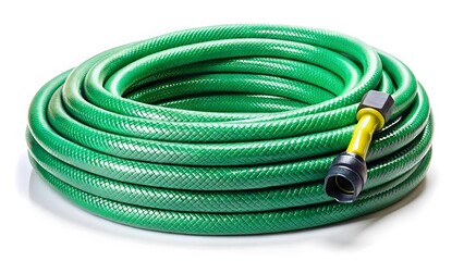 Green Garden Hose Coil