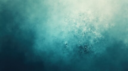 teal and green-blue gradient background, with subtle texture and soft transitions, symbolizes calm, depth, and introspection, creating a soothing visual for digital and creative use