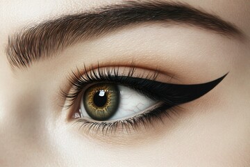 Obraz premium Woman's Eye Close Up