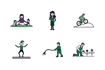 business people icons