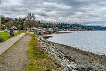 West Seattle Shoreline Clouds 5