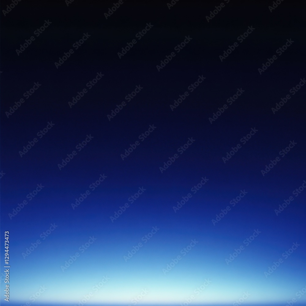 Poster gradient of deep blue to light blue sky evoking tranquility and depth perfect for background and des