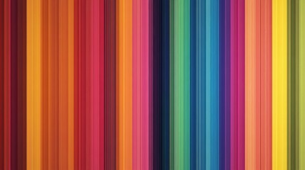 Vibrant vertical stripes in rainbow colors with gradient effect
