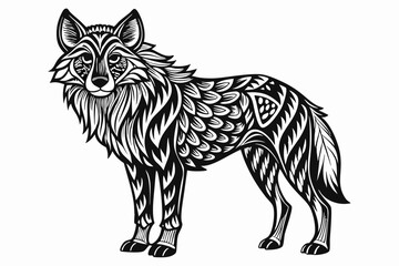 coloring page black vector