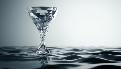 A holographic chalice said to contain the source code of the first artificial intelligence ever created