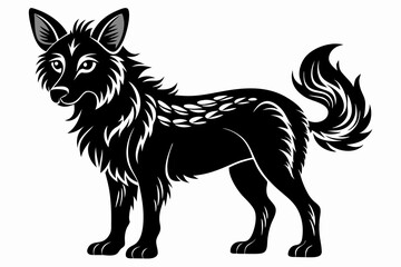 coloring page black vector
