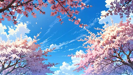 cherry blossom in spring