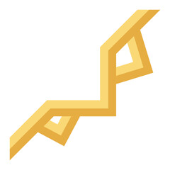 Islamic border ornament edge gold color