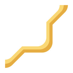 Islamic border ornament edge gold color