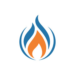 Fire flame Logo