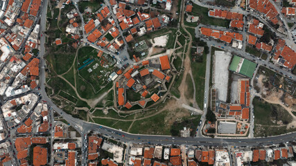 Obraz premium Establishing View of Thessaloniki, waterfront, Greece