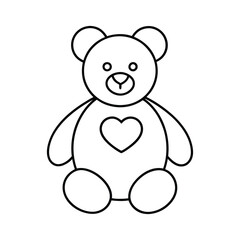 teddy bear with heart