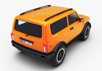 Illustration 3D Generic Off Road Car (Utility Vehicle)