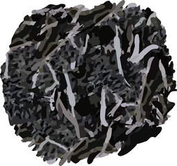 Orchid roots white long branch61