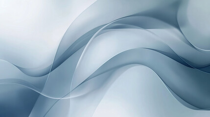 Obraz premium Subtle Blue Abstract Wave Background