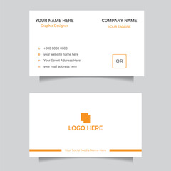 Simple and modern business card icon for branding and corporate identity.
