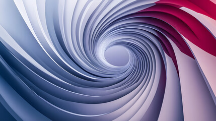 Fototapeta premium Blue, white, and red vector background with a circle in the center 