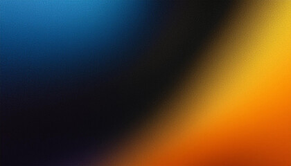 black blue yellow and orange gradient background with texture noise