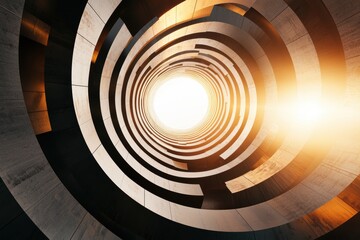 Obraz premium A deep-space quantum rift opening into an alternate dimension, forming glowing surreal patterns in the void