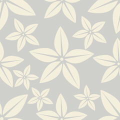 seamless pattern with daisies and bees