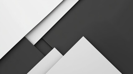 Abstract grayscale geometric shapes