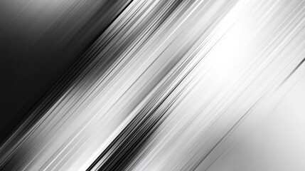 Fototapeta premium Abstract grayscale diagonal lines