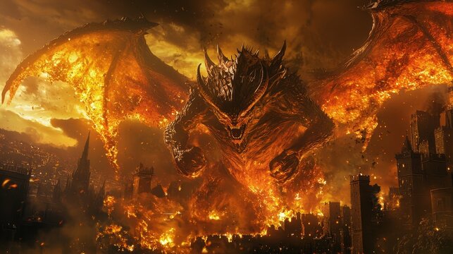 Legendary beasts and magic devastate an ancient kingdom reducing it to ashes as humans try in vain to stop them