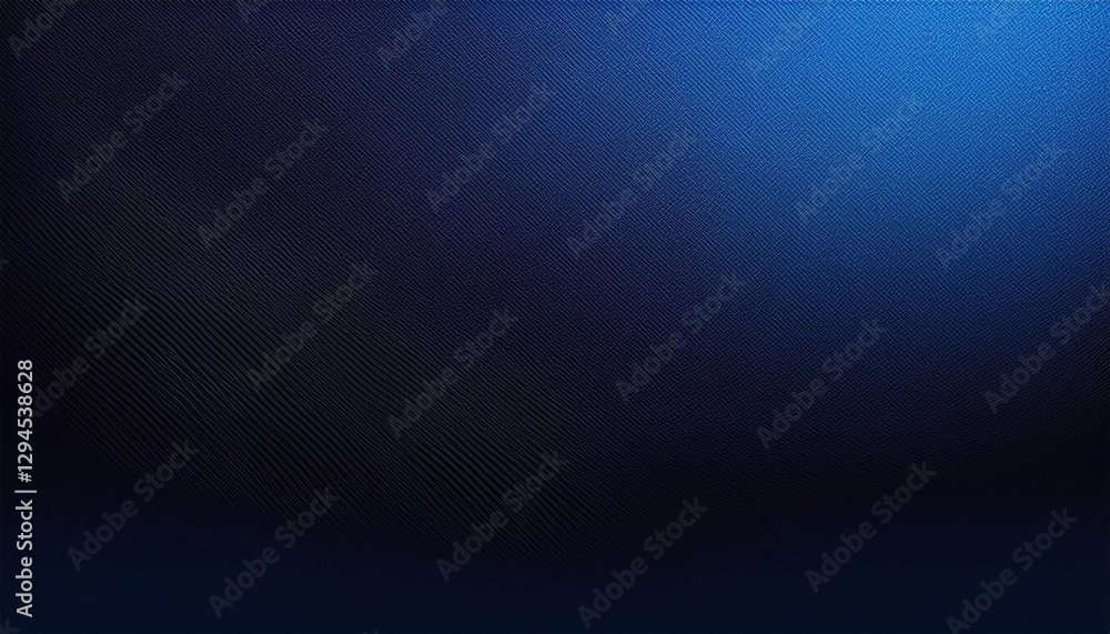 Poster black and dark blue gradient background with texture noise
