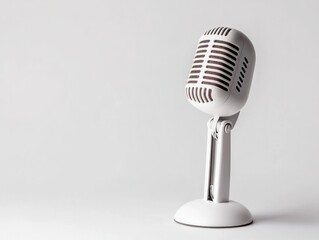 Live music event microphone setup in studio audio equipment professional minimalist close-up sound quality