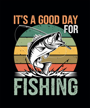Fishing T-shirt Design