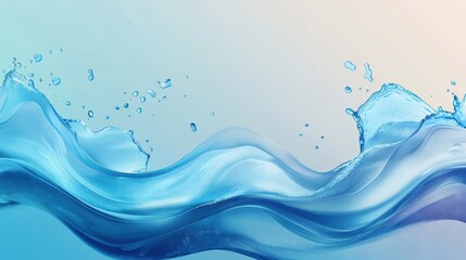 Cool Blue Water Waves