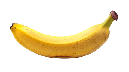 Photo: Ripe Yellow Banana Isolated on Black Background