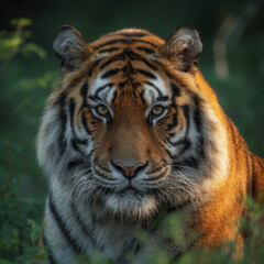 Fototapeta premium portrait of a bengal tiger