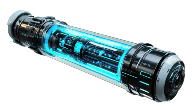 Futuristic energy core sci-fi laboratory concept art high-tech environment close-up view advanced technology designs